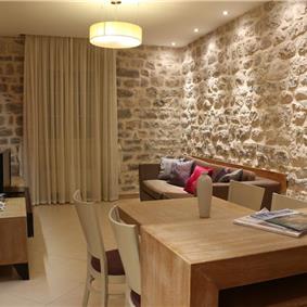 10 bedroom waterfront villa with pool near Dobrota, Kotor Bay, sleeps 22